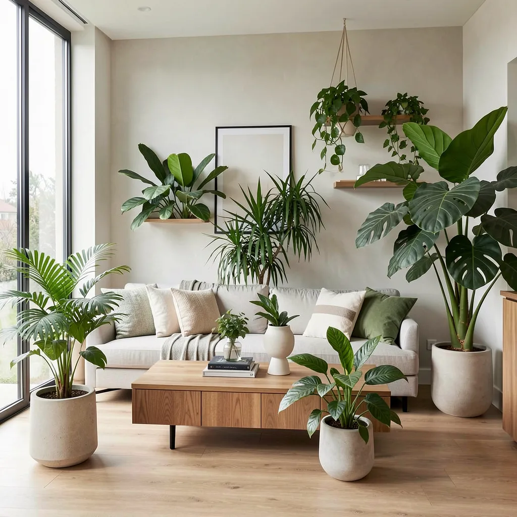 Contemporary plant arrangements for modern spaces